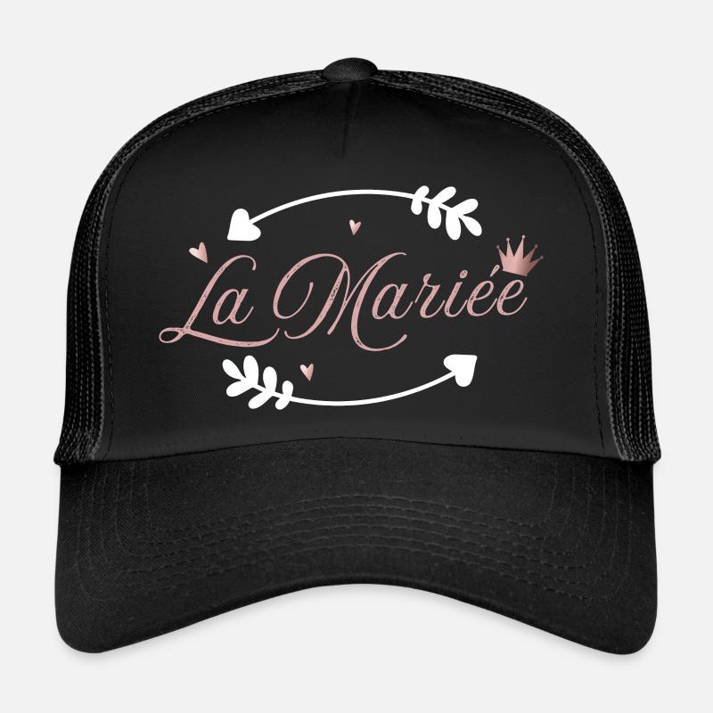 The Bride Pink Arrow Trucker Cap