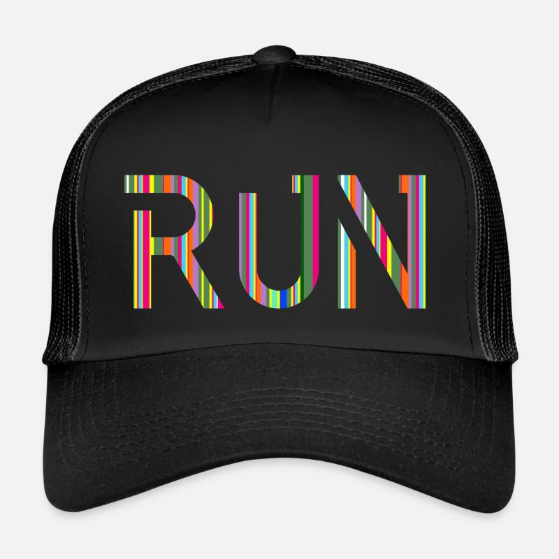 RUN, Laufen, Geschenkidee, Geschenk Trucker Cap