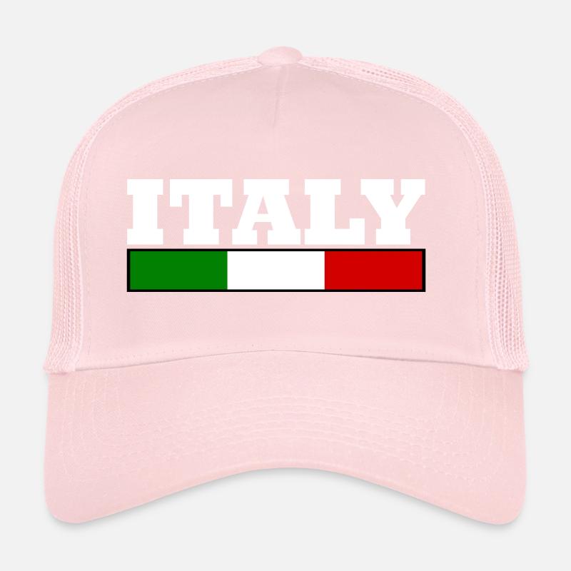 Italie drapeau Casquette trucker 