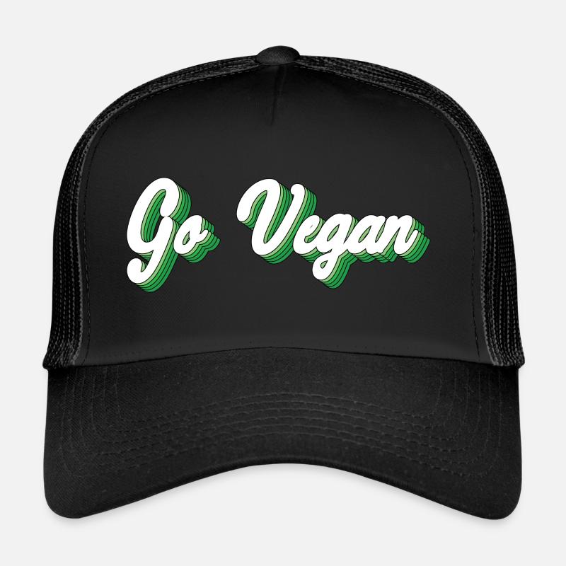 Devenez végétalien Casquette trucker 