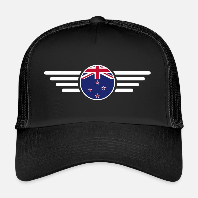 Neuseeland Stil Design T-Shirt Trucker Cap