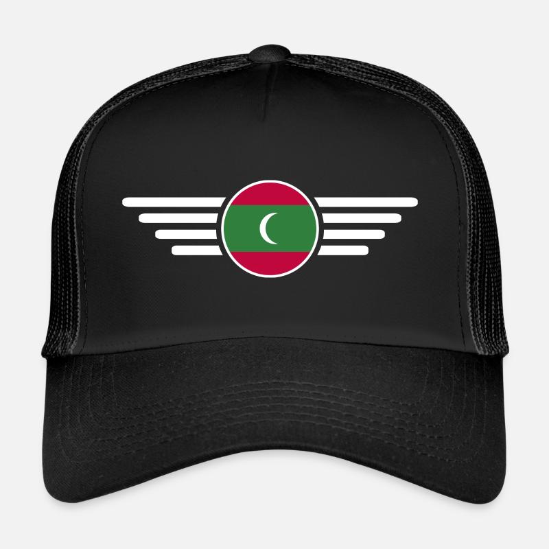 J’aime les Maldives, T-shirt design de style élégance Casquette trucker 