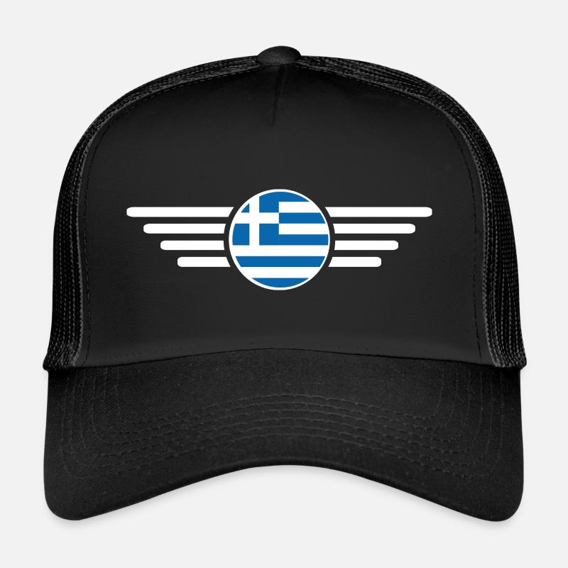 T-shirt design de style grec Casquette trucker 
