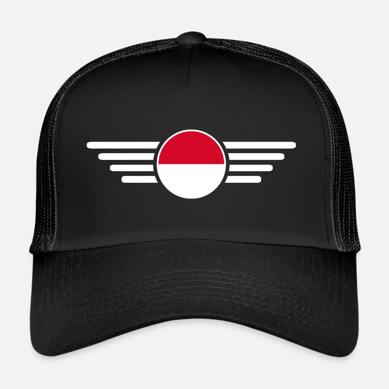 Monaco Stil Design T-Shirt Trucker Cap