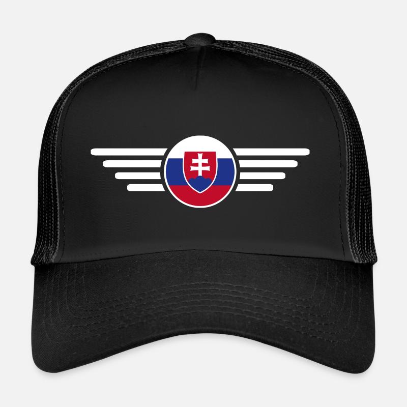 Slovakia Style Design T-Shirt Trucker Cap