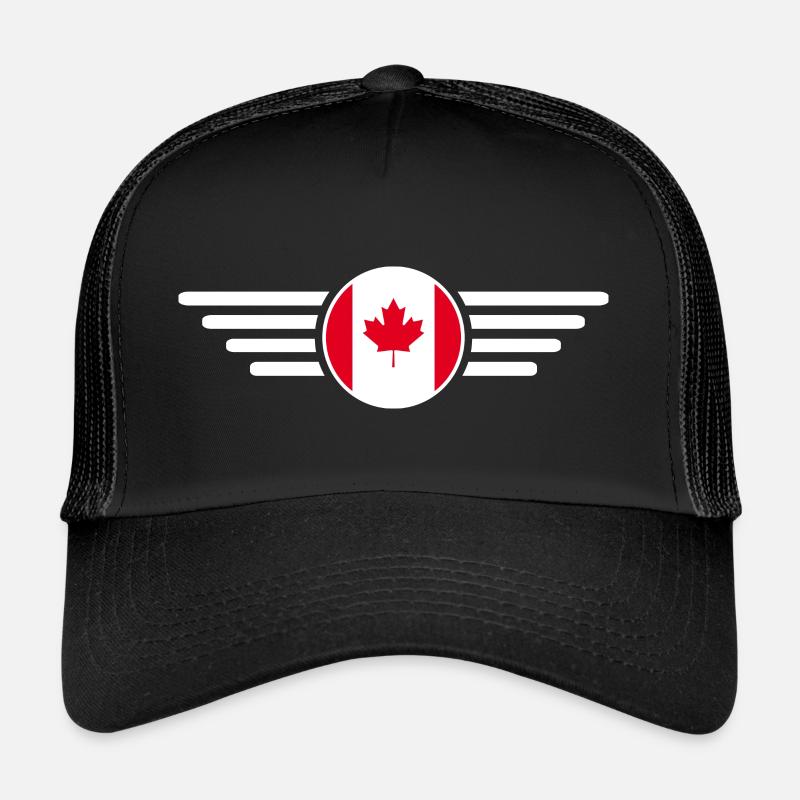 Canada Style Design T-Shirt Trucker Cap