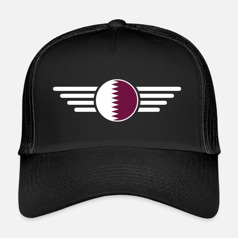Katar Stil Design T-Shirt Trucker Cap