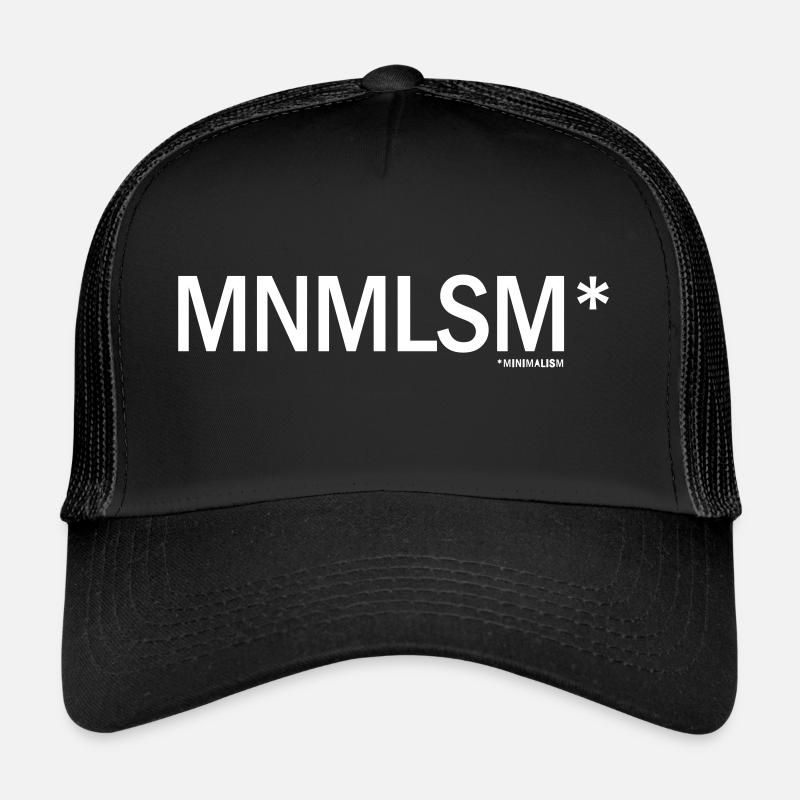 MNMLSM - Minimalism Trucker Cap