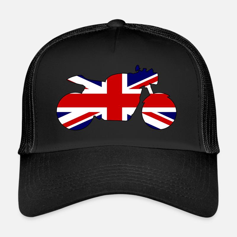Union Jack Café Racer Casquette trucker 