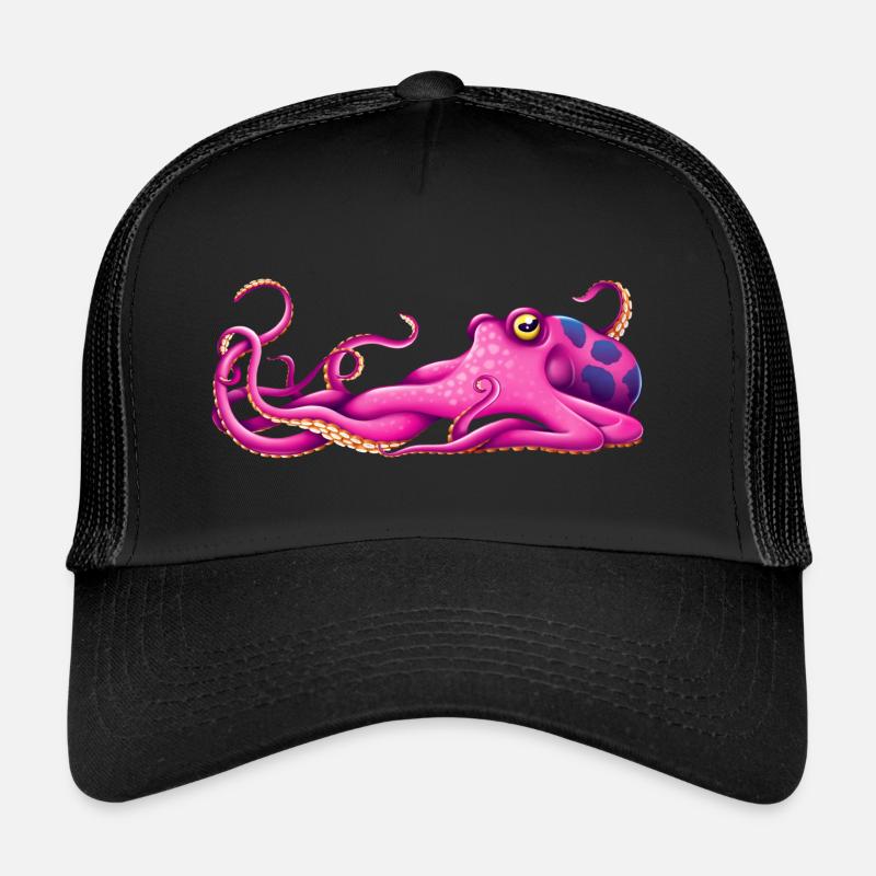 poulpe Casquette trucker 
