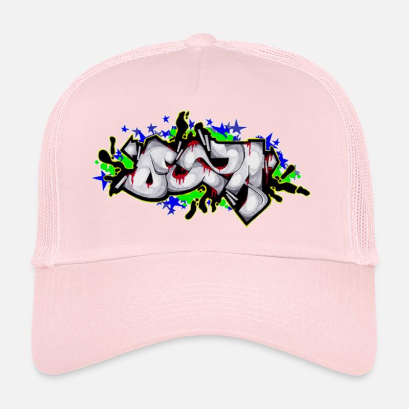 Graffiti Trucker Cap