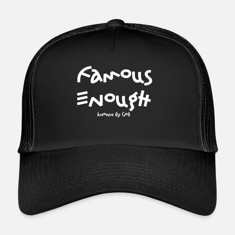 Assez connu connu de Dieu Casquette trucker 