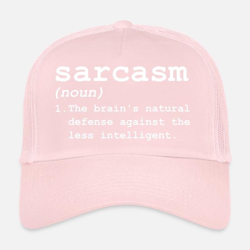 Sarcasm Definition Trucker Cap