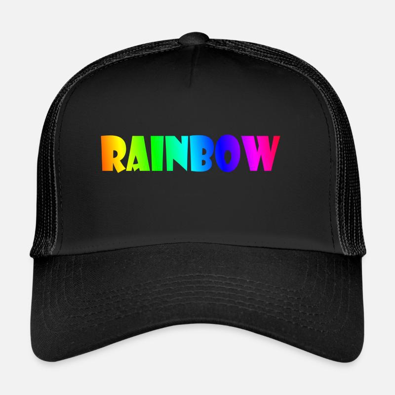 Rainbow Trucker Cap