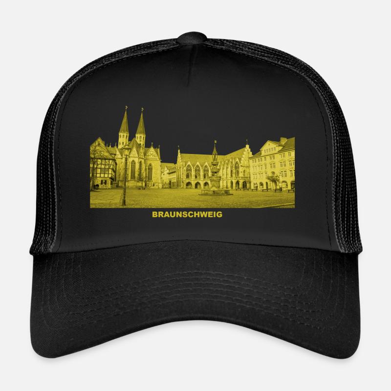 Marché de la vieille ville de Basse-Saxe de Braunschweig Casquette trucker 
