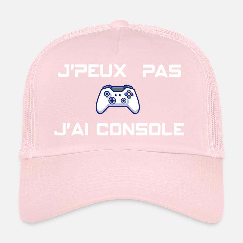J'peux pas j'ai console Casquette trucker 