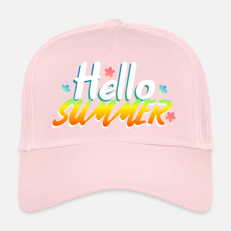 Hello Summer Trucker Cap