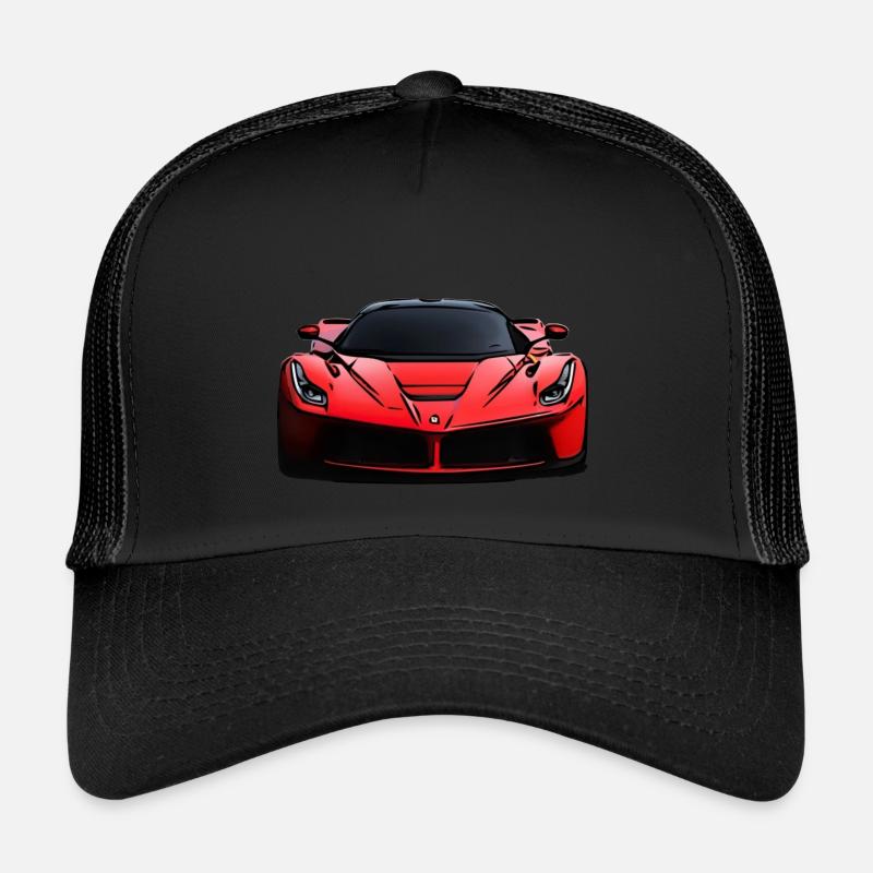 LaFerrari - Casquette trucker  - noir/noir