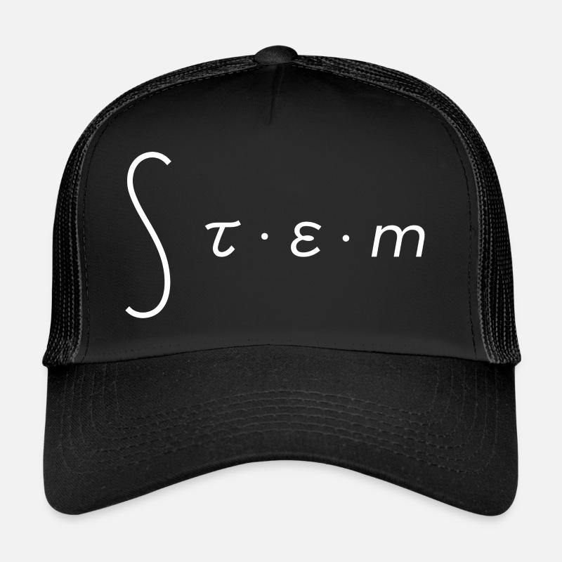 TIGE - Casquette trucker  - noir/noir