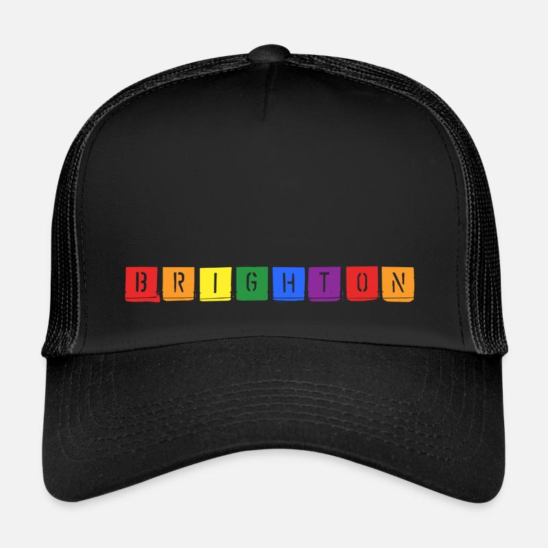 Arc-en-Brighton! Casquette trucker 