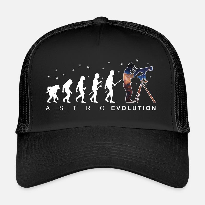 Astronomie Evolution Astrophotographie Cadeau Casquette trucker 