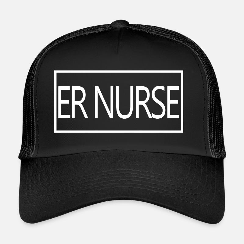 ER Nurse Proud Graduated Nursing Student Trucker Cap
