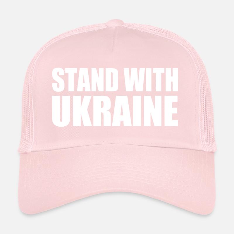 Stand with ukraine Casquette trucker 