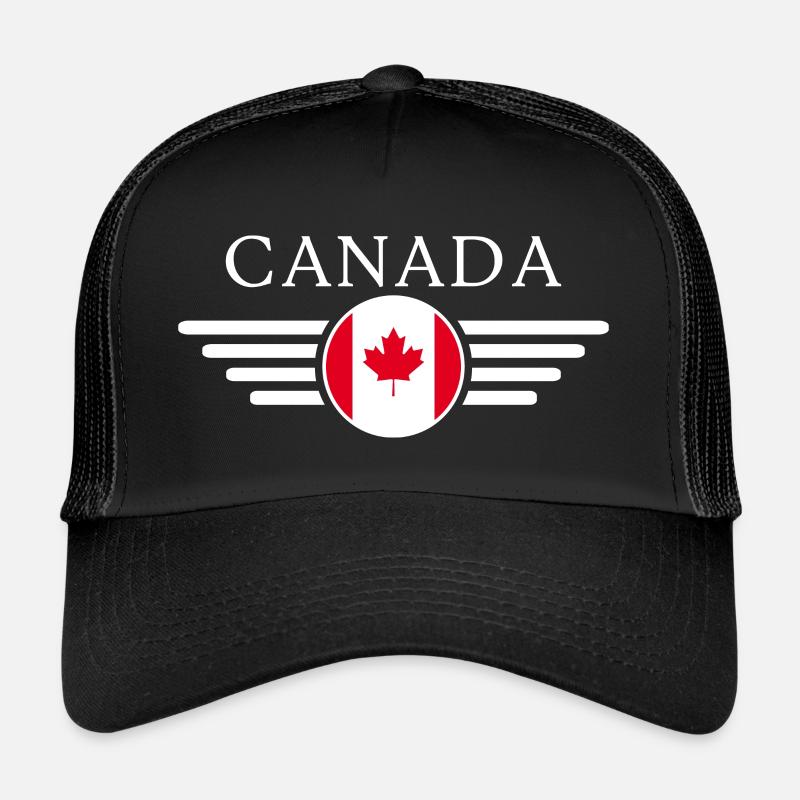 Canada Style Design T-Shirt Trucker Cap