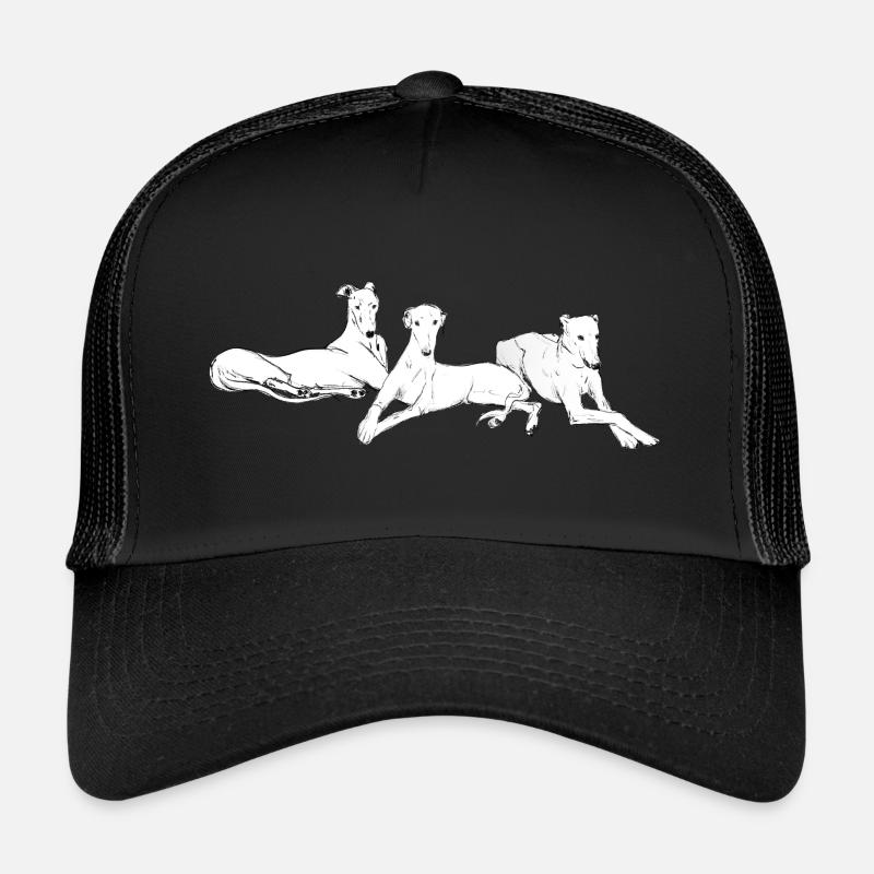 Trois lévriers Casquette trucker 