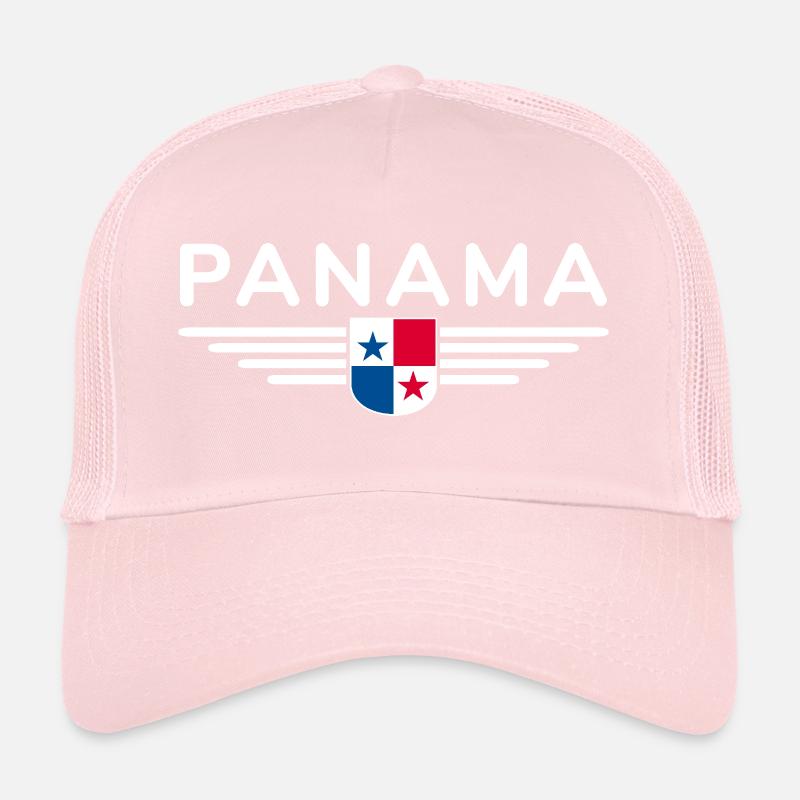 Conception du t-shirt Panama Casquette trucker 