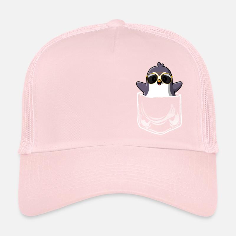 Pinguin Brusttasche Sonnenbrille Pocket Trucker Cap
