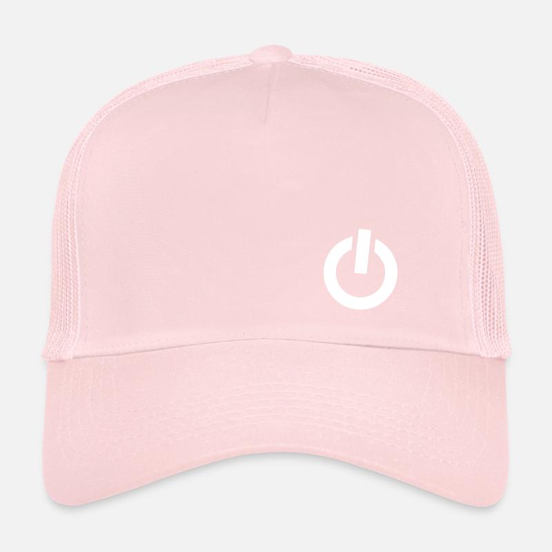 power [white] Casquette trucker 