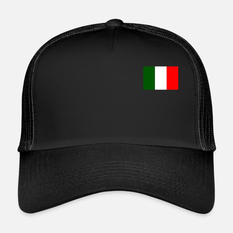 italian flag Trucker Cap