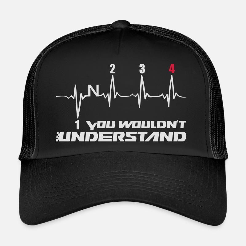 You Wouldn't Understand gear 4 - Trucker Cap - Schwarz/Schwarz