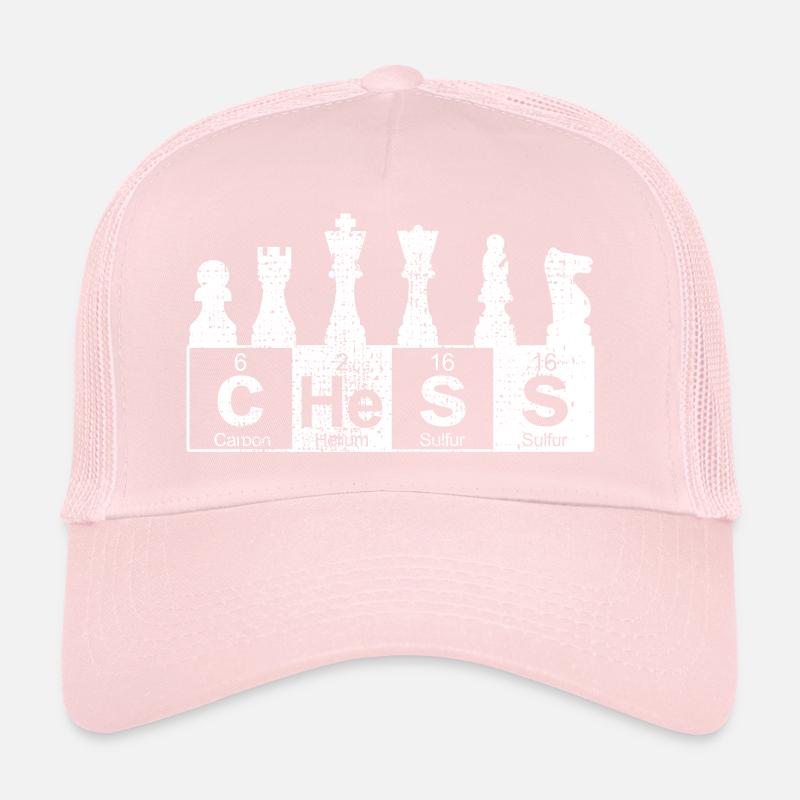 Nerd d'échecs de science Casquette trucker 