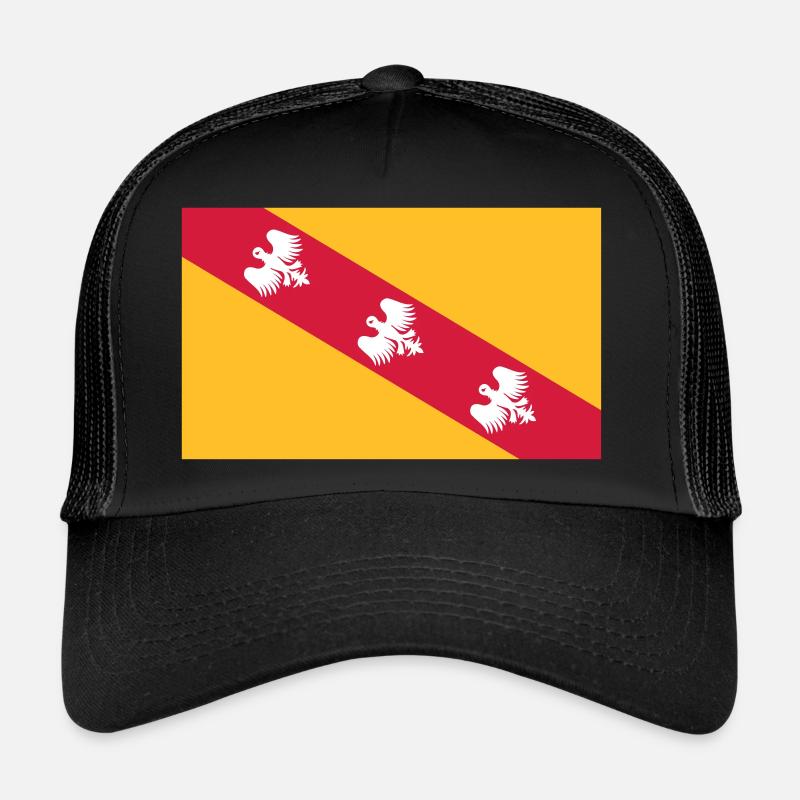 Lorraine - Casquette trucker  - noir/noir