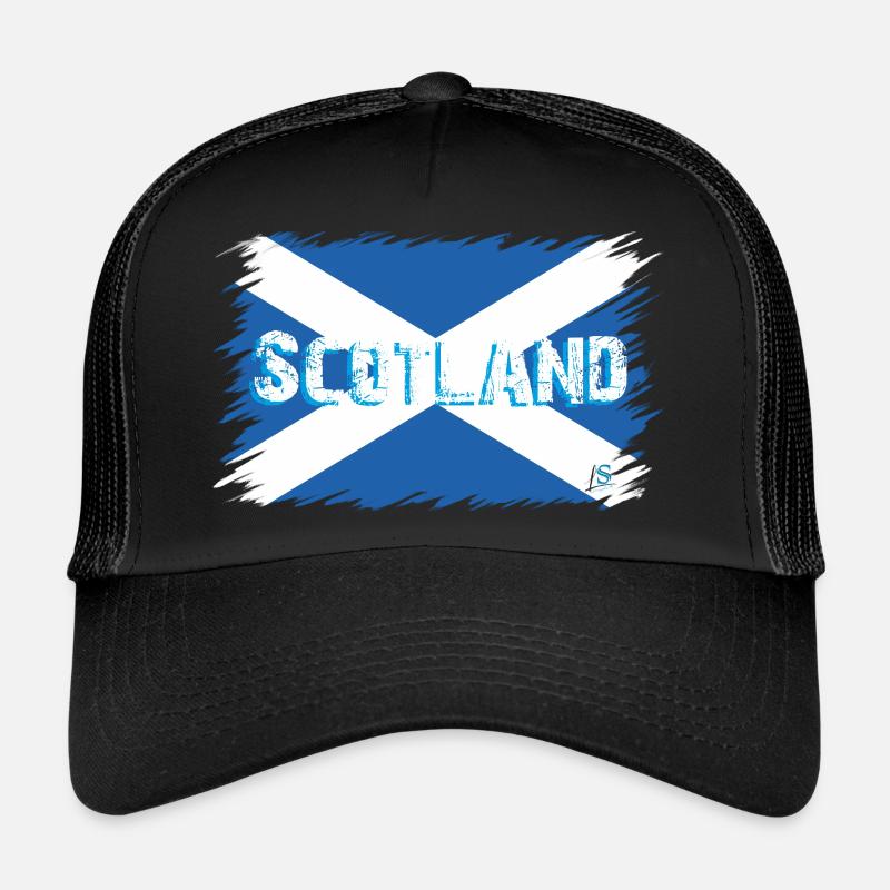 Scottish flag 2 Trucker Cap