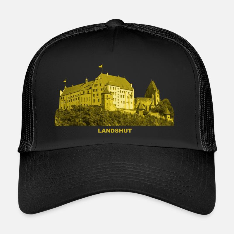 Landshut Castle Trausnitz Isar Lower Bavaria Mountain Trucker Cap