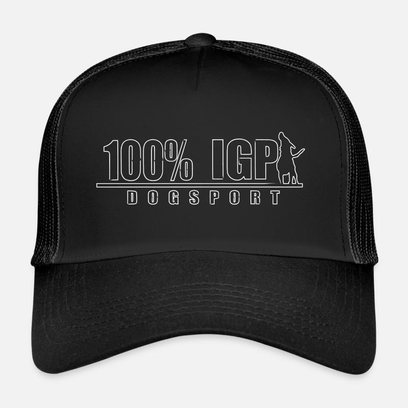 100 IGP Kontur White Trucker Cap