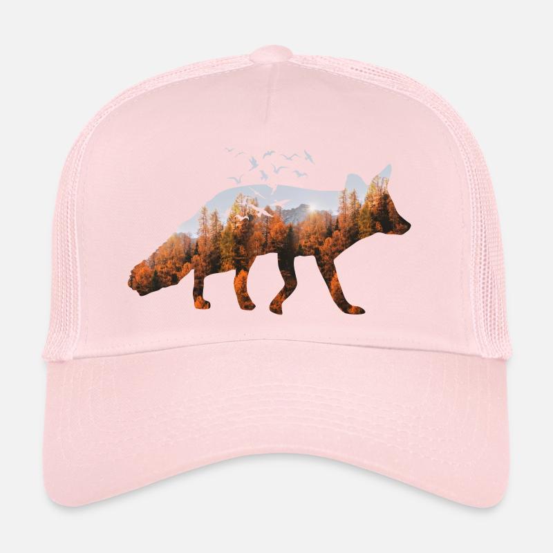 Fuchs Forêt Protection de la nature Casquette trucker 