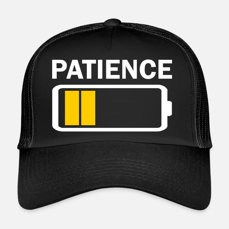 Patience Low Battery Trucker Cap
