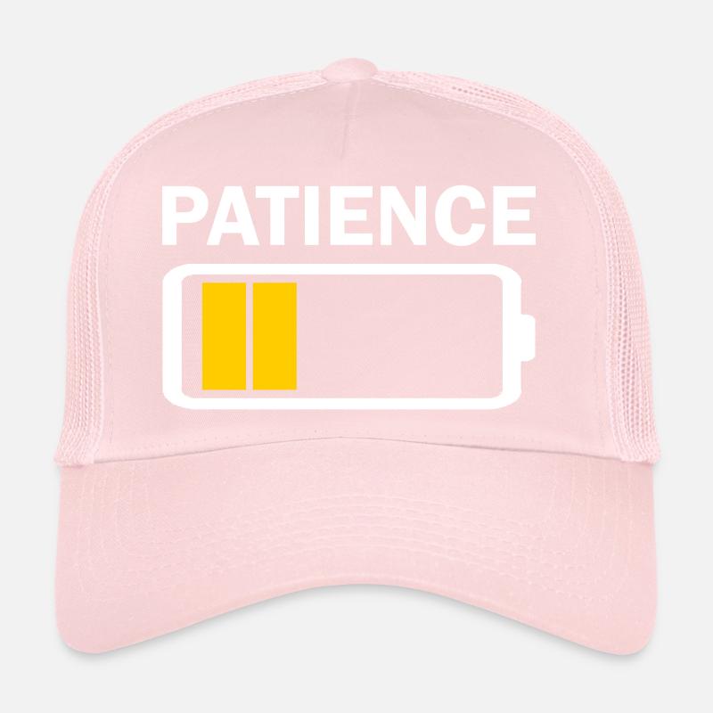 Patience Low Battery Trucker Cap