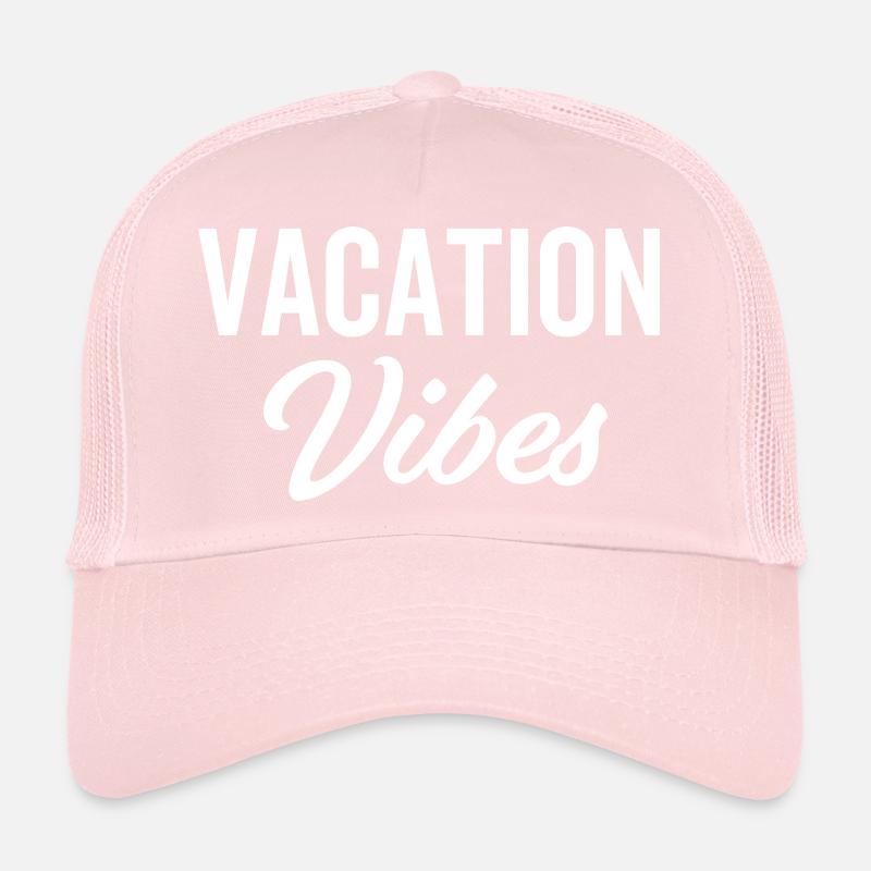 Vibes de vacances Casquette trucker 