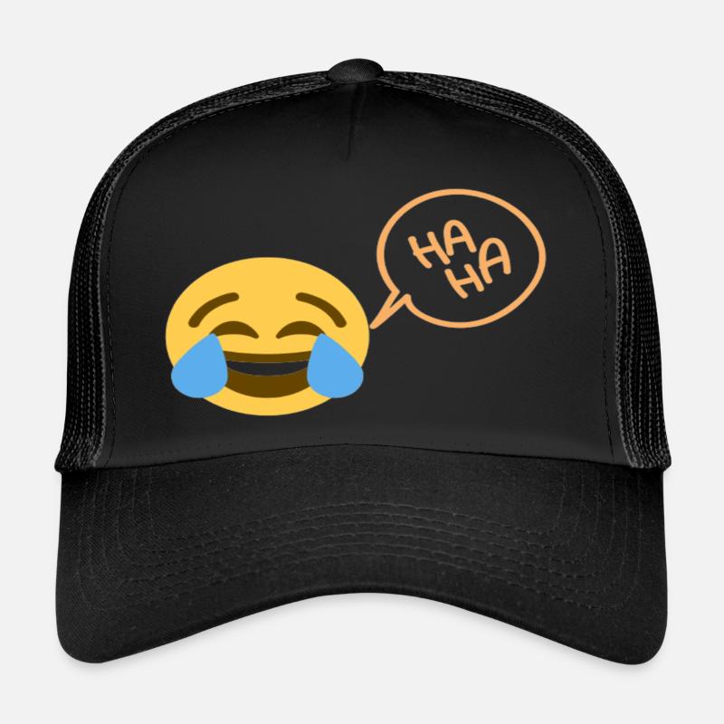 Mort de rire - Casquette trucker  - noir/noir