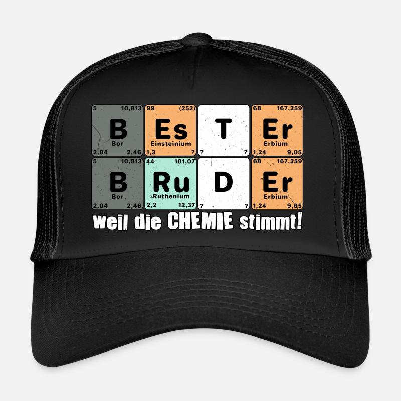 Bester Bruder Spruch Geschenk kleiner Bruder Trucker Cap