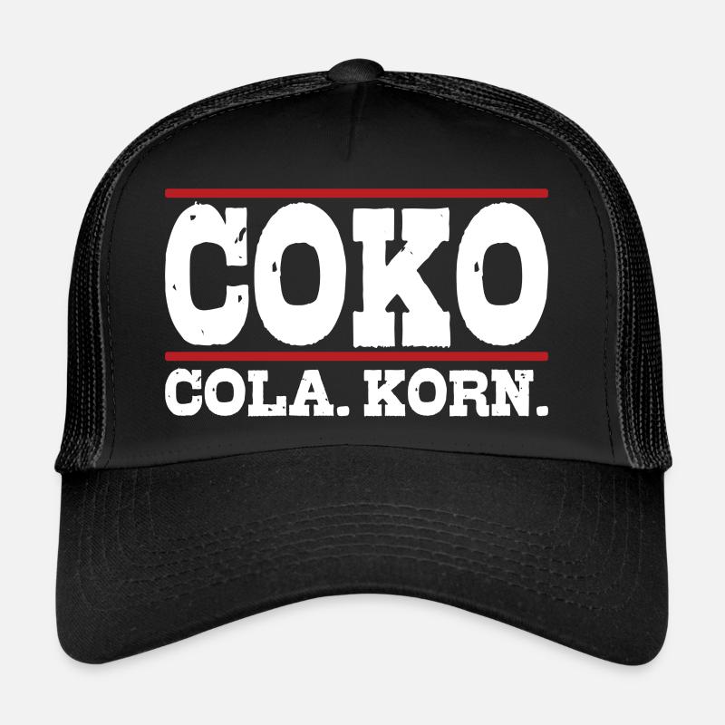 Dorfkinder Cola Korn Lustiger Spruch Geschenk COKO Trucker Cap