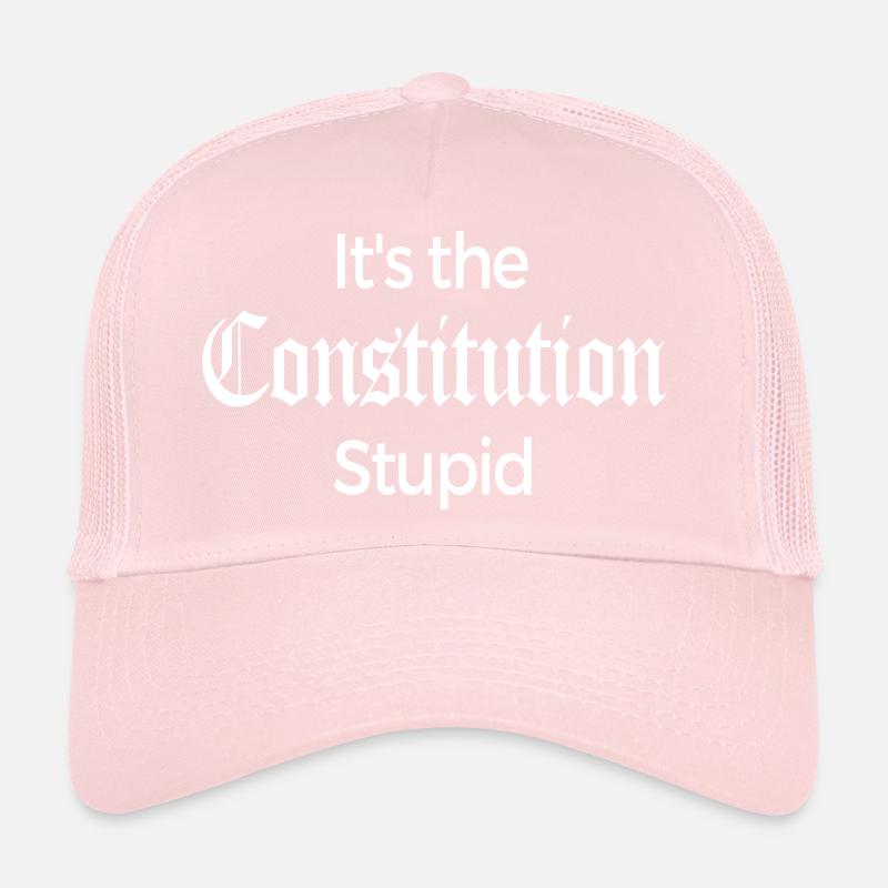 It's The Constitution Stupid - Fun Gift Trucker Cap