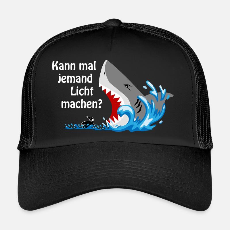 kann mal jemand Licht machen, Geschenk, Idee Trucker Cap