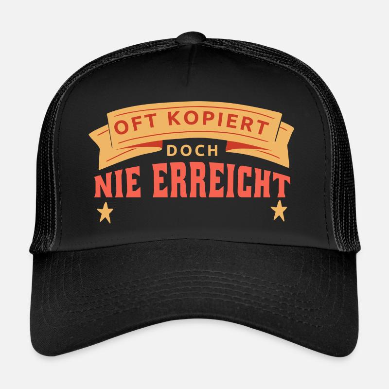 Oft kopiert doch nie erreicht Trucker Cap