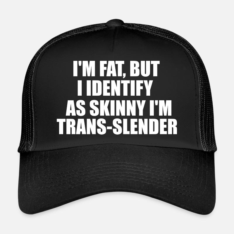 drôle de citation grasse Casquette trucker 